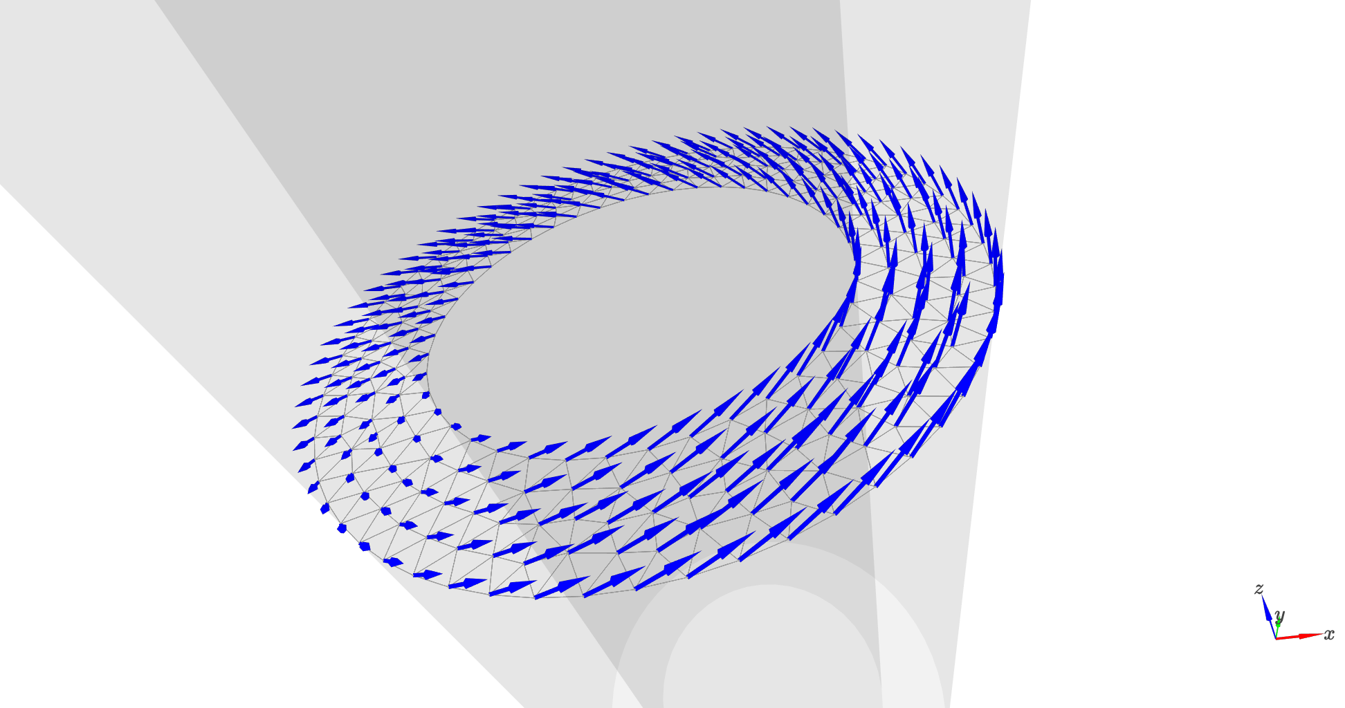Initial magnetization state